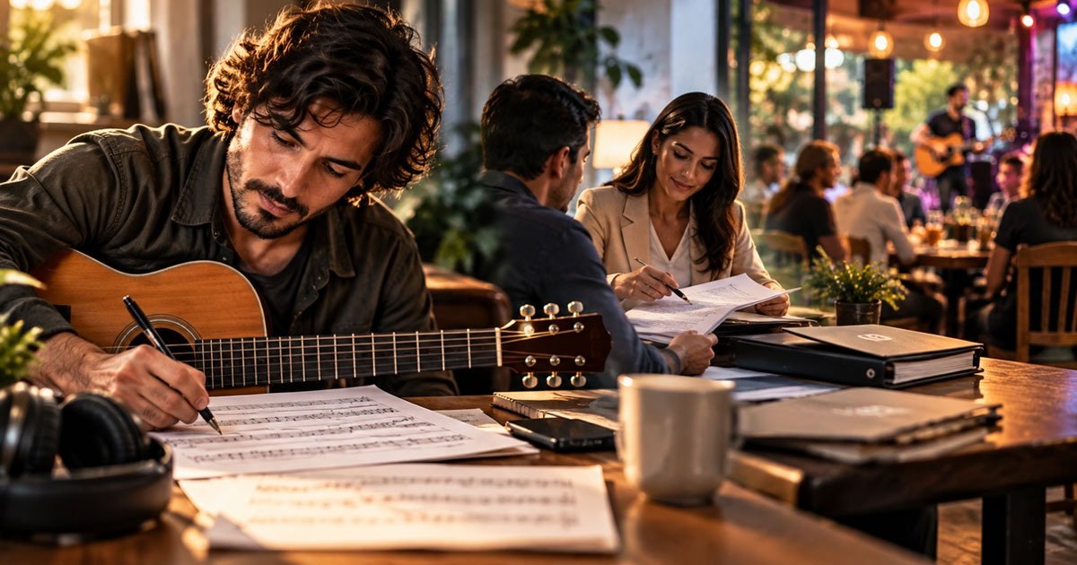 Gestión de derechos de autor en ACIMCOL y titular de obra musical